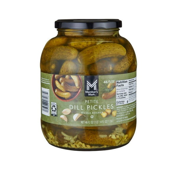 Member's Mark Petite Dill Pickles, 46 oz.