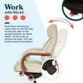 thumbnail image 5 of La-Z-Boy Merrick Big & Tall Executive Office Chair, 5 of 10