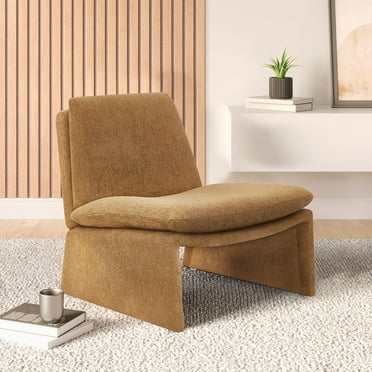 Fabric Mid-Century Modern Accent Chair
