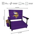 thumbnail image 3 of Logo Brands Minnesota Vikings Premium Stadium Seat, 3 of 6