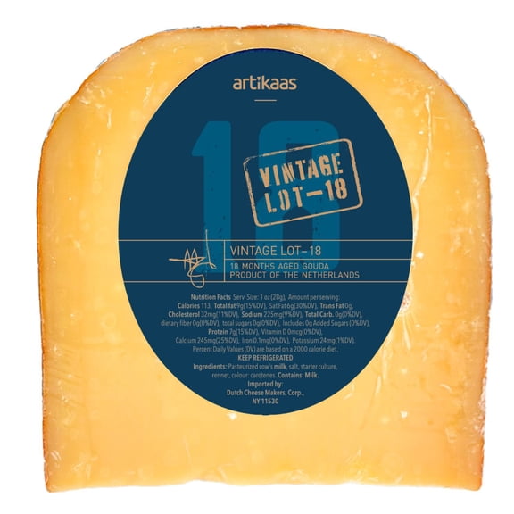 Vintage Lot 18 Month Gouda