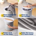 thumbnail image 4 of Live Fine Towel Warmer, Large Bucket Style Towel Heater with LED Display, Adjustable Timer, & More!, 4 of 7