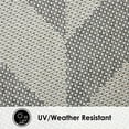 thumbnail image 4 of Nicole Miller New York Patio Country Calla Contemporary Herringbone Indoor/Outdoor Area Rug, 4 of 9