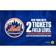 thumbnail image 1 of MLB New York Mets, Two (2) Field Level Tickets + $30 Food & Beverage eVoucher, 1 of 1