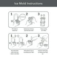 thumbnail image 5 of Tovolo 4-Piece Silicone Holiday Bow Ice Molds, 5 of 5