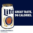 thumbnail image 3 of Miller Lite Lager Beer, 16 fl. oz. aluminum bottle, 24 pk., 3 of 8