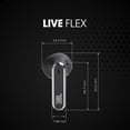 thumbnail image 7 of JBL Live Flex Wireless Bluetooth Earbuds, 7 of 9