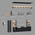 thumbnail image 24 of Backyard Discovery Luxury Galvanized Steel Covered Outdoor Kitchen w/ Grill & Pizza Oven, 24 of 26