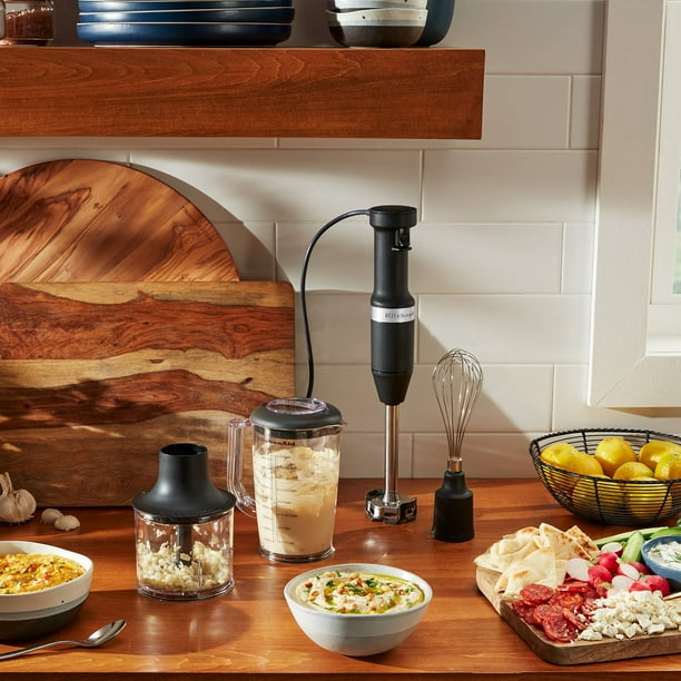 KitchenAid Variable Speed Corded Hand Blender with Accessories