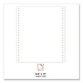 thumbnail image 5 of Universal® Two-Part Carbonless Paper, 15lb, 9-1/2" x 11", Perforated, White, 1650 Sheets, 5 of 5