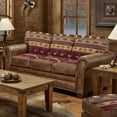 thumbnail image 14 of Sierra Mountain Lodge Inspired Tapestry Sofa, 14 of 14