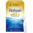 thumbnail image 1 of Refresh Optive MEGA-3 Preservative-Free Lubricating Eye Drop, 70 Vials, 1 of 13