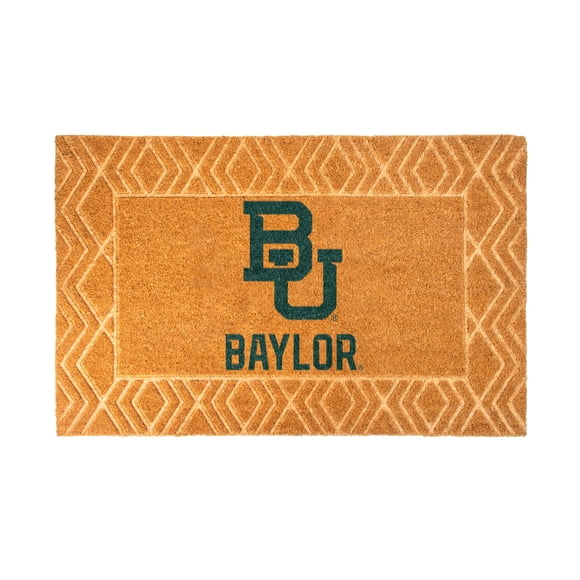 Logo Brands Baylor Bears Coir Outdoor Mat