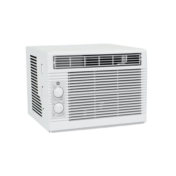 GE 5,000 BTU Mechanical Window Air Conditioner for Small Rooms