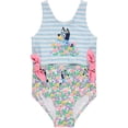 thumbnail image 7 of Character Girls 2-Piece Cover Up and Swimsuit Set, 7 of 14