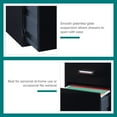 thumbnail image 19 of Hirsh 3-Drawer Letter Width Vertical File Cabinet with Pencil Drawer, Black, 19 of 21