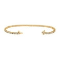 thumbnail image 3 of 1.96 CT. T.W. Round Cut Diamond Tennis Bracelet in 14K Gold, 3 of 9