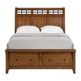 thumbnail image 1 of Society Den Joseph Sleigh Storage Bed, Assorted Sizes, 1 of 9