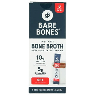 Bare Bones Instant Beef Bouillon Bone Broth Sticks, 4.23 oz., 8 ct.