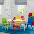 thumbnail image 1 of Delta Children Kids' Table and Chair Set (4 Chairs Included), Assorted Colors, 1 of 8