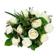 thumbnail image 2 of Member's Mark Roses and Greenery Vase Arrangement, choose color and stem count, 2 of 4