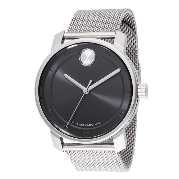 Movado Bold Quartz Blue Sunray Dial Men's Watch 41mm