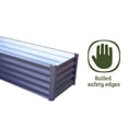 thumbnail image 5 of The Organic Garden Co Hakea 4' x 4' x 1' Metal L Shape Garden Bed, 5 of 8