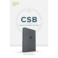 thumbnail image 2 of CSB Large Print Charcoal Bible, Imitation Leather, 2 of 2