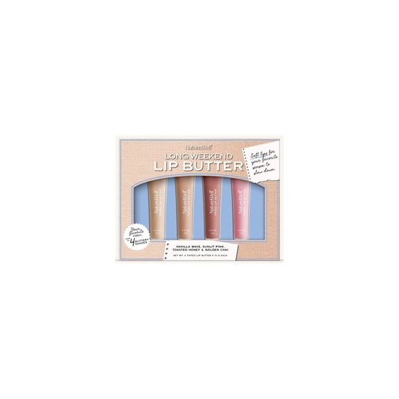 NatureWell Long Weekend Lip Butter, 4 pk.