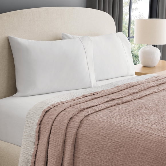 Member’s Mark Textured Gauze Blanket, 106" x 94"