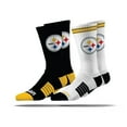 thumbnail image 1 of Pittsburgh Steelers Adult 2-Pack Crew Socks, 1 of 3