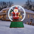 thumbnail image 1 of Member's Mark 80" Pre-Lit Twinkling Animated Snow Globe, 1 of 7