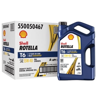 Shell Rotella T6 Full Synthetic 15W40 3-pack/1 gallon bottles