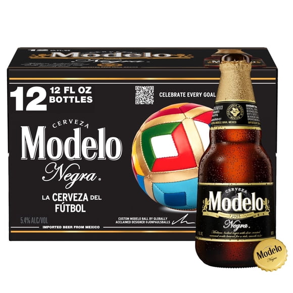 Modelo Negra Mexican Amber Lager Beer, 12 fl. oz. bottle, 12 pk.