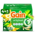 thumbnail image 1 of Gain Flings 4 in 1 Laundry Detergent Pacs, Original Scent, 152 ct., 1 of 10