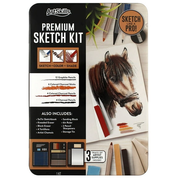 ArtSkills Assorted Premium Sketching and Drawing Kit