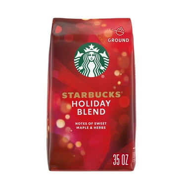 Starbucks Medium Roast Ground Coffee, Holiday Blend, 35 oz.