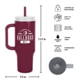 thumbnail image 3 of Logo Brands Alabama A&M Bulldogs Stainless Steel Leakproof Tumbler, 3 of 6
