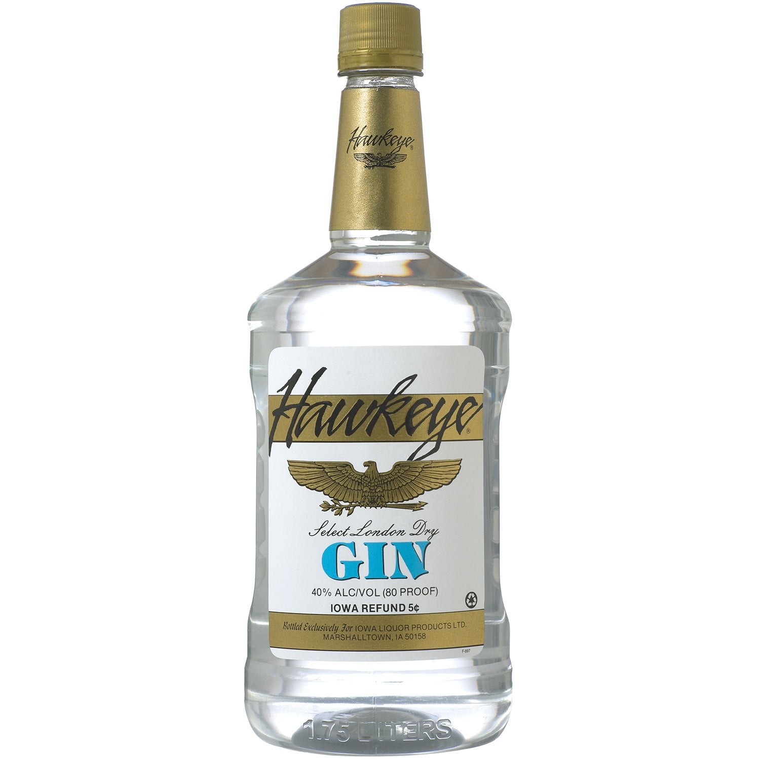hawkeye liquor and tobacco Hawkeye Gin (1.75 L)