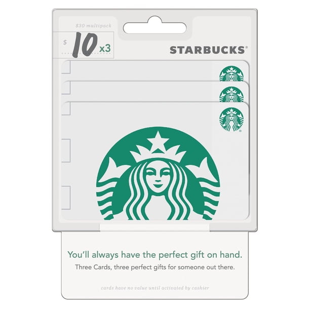 Starbucks $30 Gift Card Multi-Pack, 3 x $10 - Samsclub.com