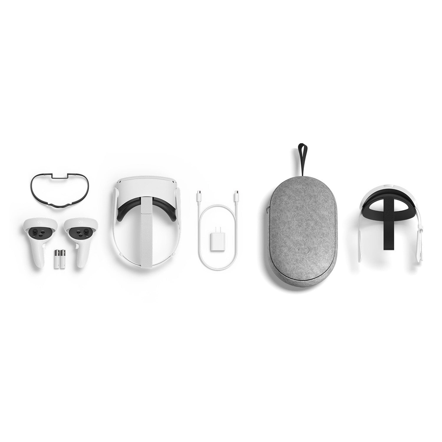 Meta Quest 2 128GB Bundle Including Quest 2, Elite Strap with