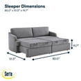 thumbnail image 4 of Serta Monticello Convertible Sleeper Sofa, 4 of 9