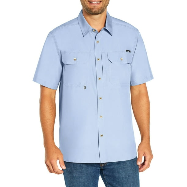 Eddie Bauer Men's Woven Short Sleeve Tech Shirt - Samsclub.com