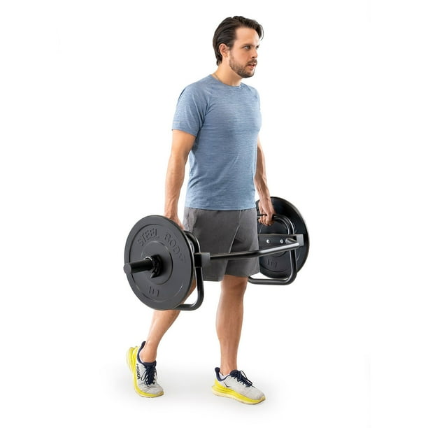 Marcy Olympic Hex Trap Bar / Shrug Bar with Raised Handles