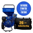 thumbnail image 10 of Westinghouse 3 in. Dia 212cc 3-in-1 Gas Powered Wood Chipper Shredder Mulcher, 10 of 11