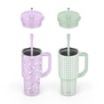 thumbnail image 5 of Ello Oasis 30oz Stainless Steel Tumbler with Handle, 100% Leakproof, 2-Pack, 5 of 6