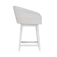 thumbnail image 13 of HH2 Home Upholstered Barrel Back Wood Adjustable Height Swivel Bar Stool, 13 of 19