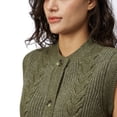 thumbnail image 4 of Frye Women's Cable Knit Sweater Vest, 4 of 9