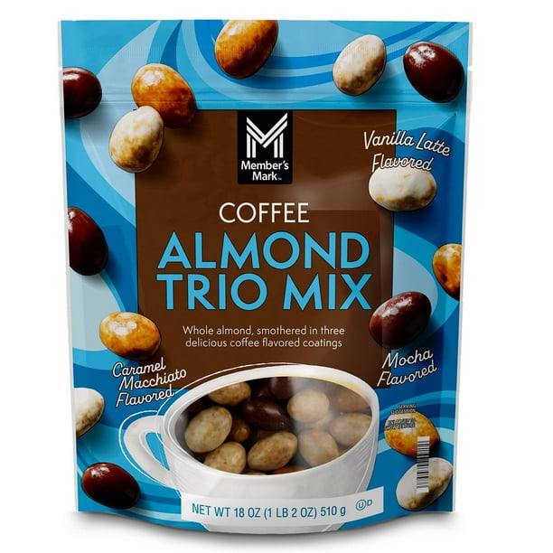 Members Mark Chocolate Coffee Almond Trio Mix, 18 oz. - Samsclub.com