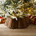 thumbnail image 1 of Member's Mark Scalloped Wicker Tree Collar, 1 of 5